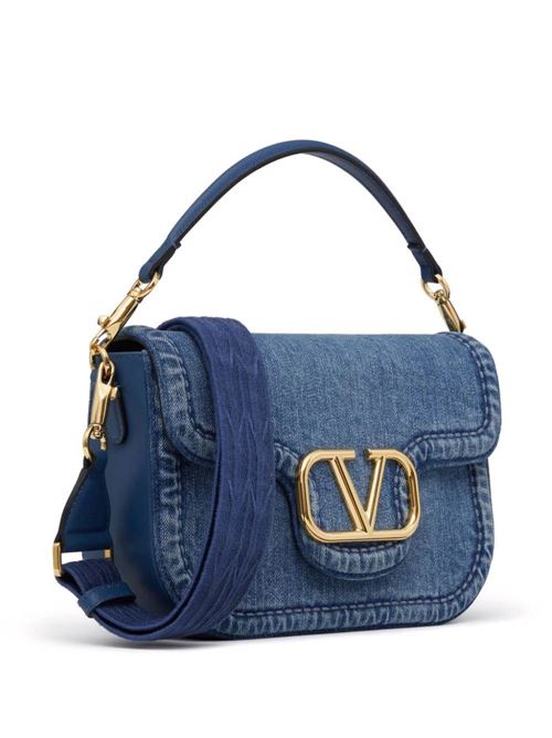 borsa a spalla locò in denim Valentino Garavani | 4W0B0N20KBQYW1